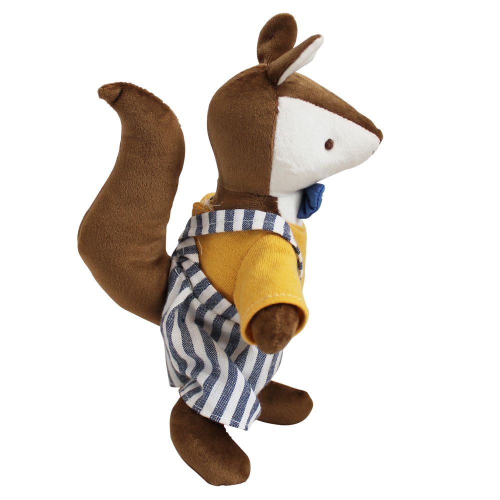 Mr Squirrel in Sycamore Leaf Sleeping Bag