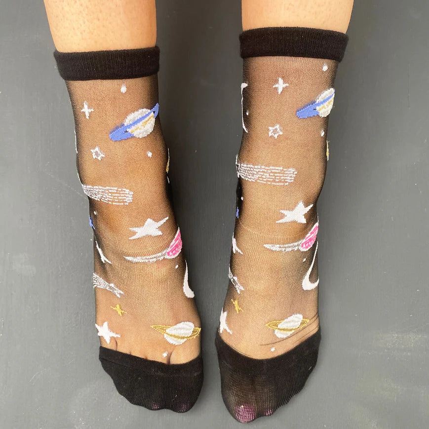 After Dark Cosmic Sheer Socks