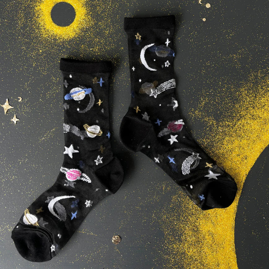 After Dark Cosmic Sheer Socks