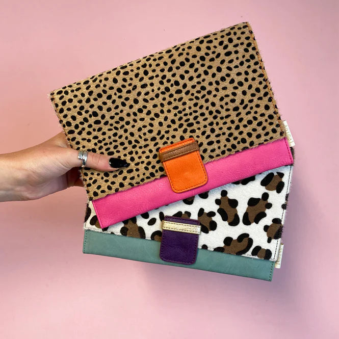 Cheetah Animal Print Travel Wallet