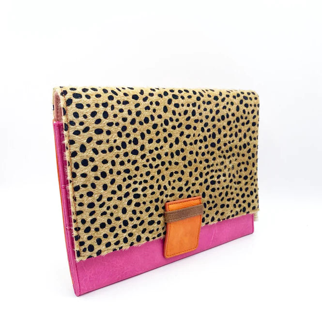 Cheetah Animal Print Travel Wallet