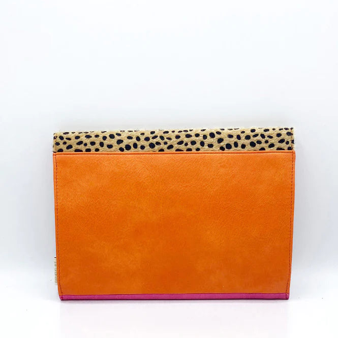 Cheetah Animal Print Travel Wallet