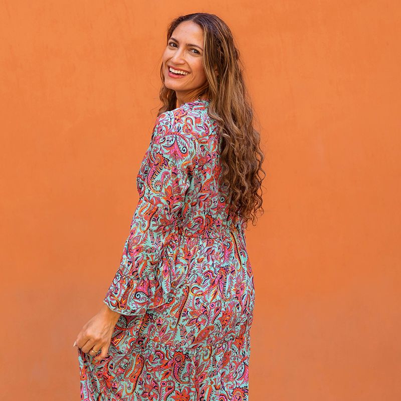 'Arianna' Floral Maxi Dress