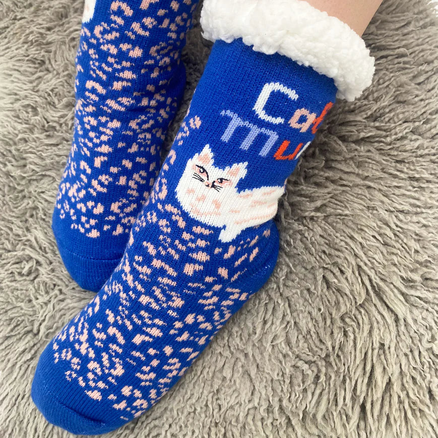 Catnip Slipper Socks