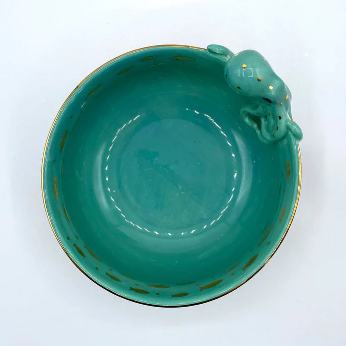 Coral Octopus Bowl