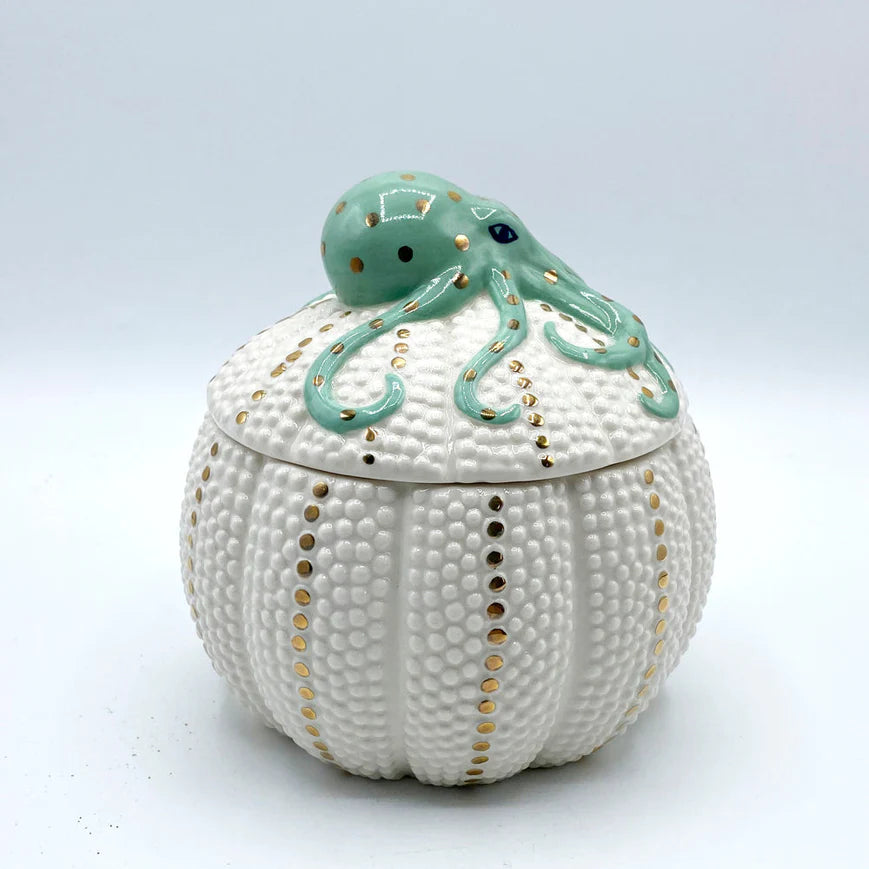 Coral Octopus Pot
