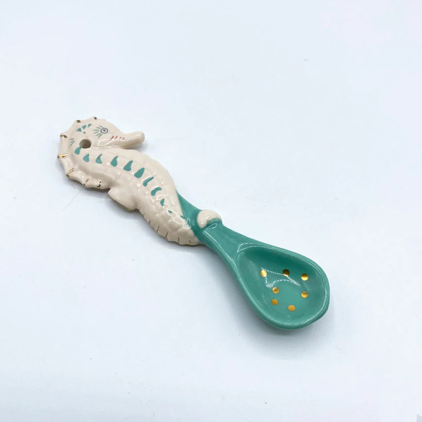 Coral Seahorse & Starfish Spoon Set