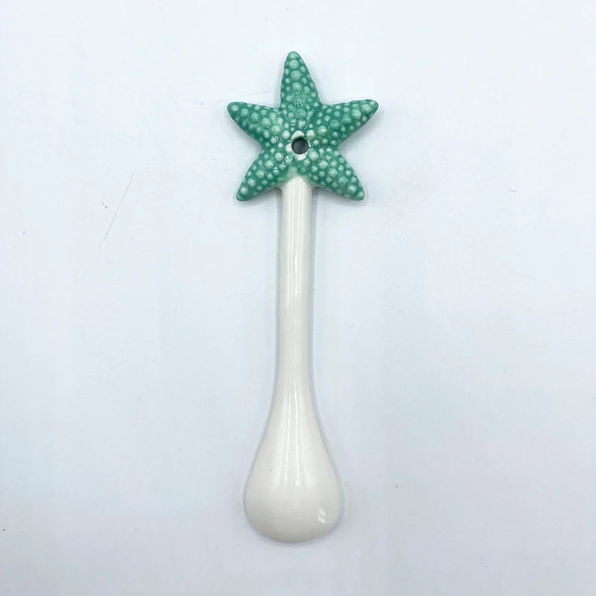 Coral Seahorse & Starfish Spoon Set