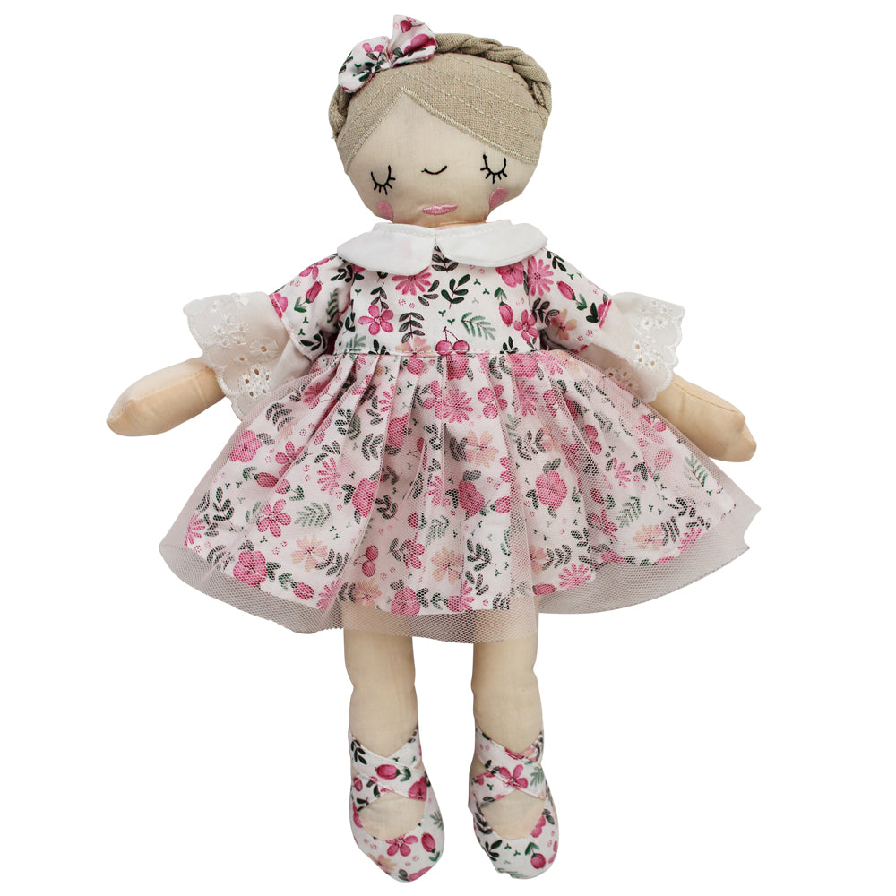 Floral Ballerina Craft Doll