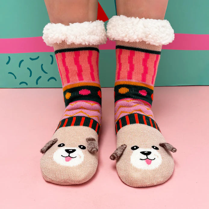 Dog House Slipper Socks