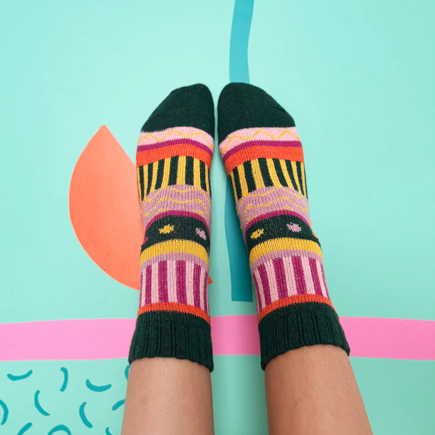 Dog House Fair Isle Socks