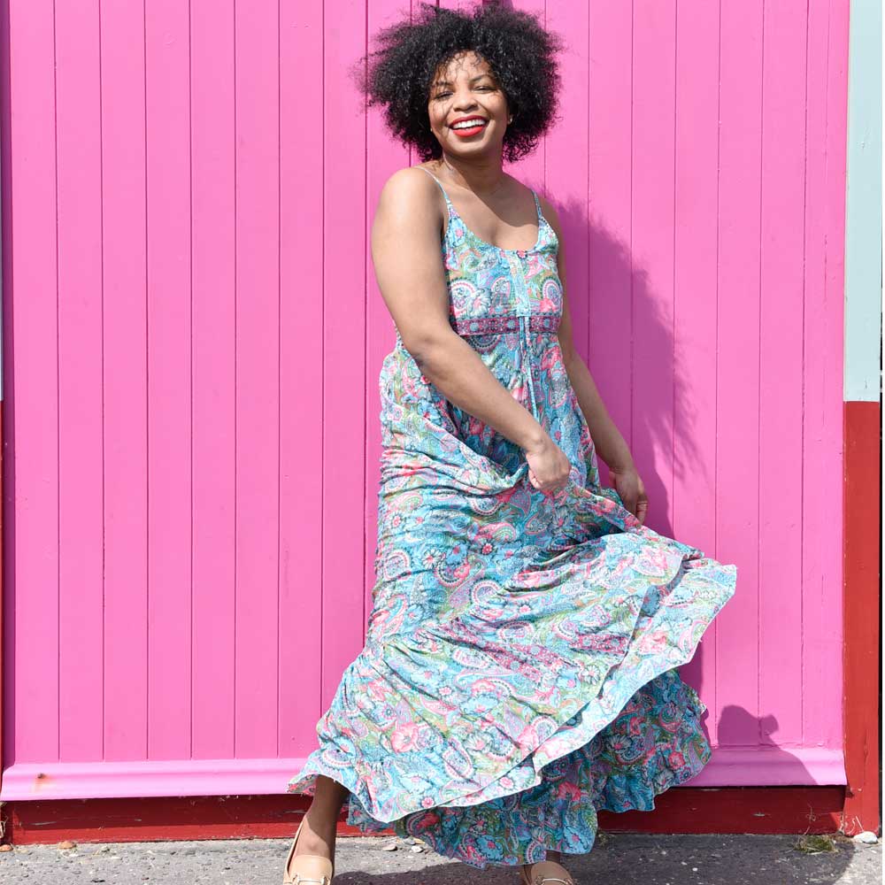 'Harmony' Floral Strappy Dress