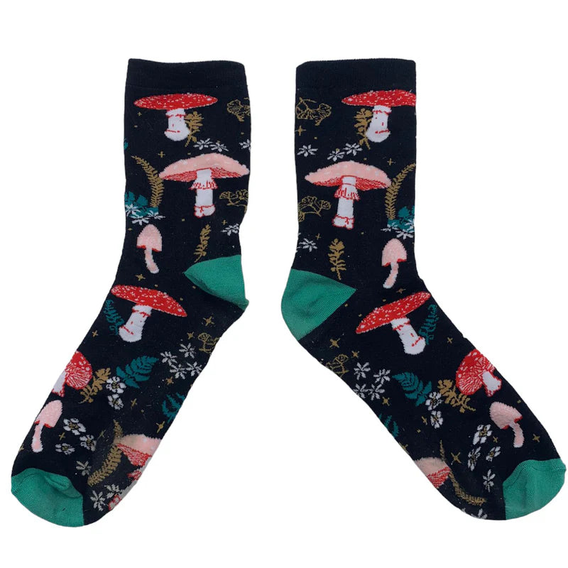 Forage Mushroom Socks