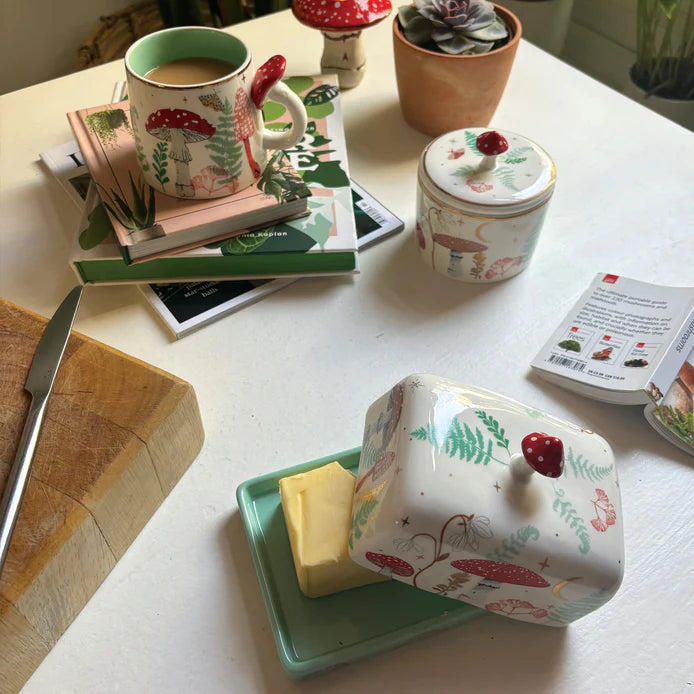 Forage Mushroom Butter Dish
