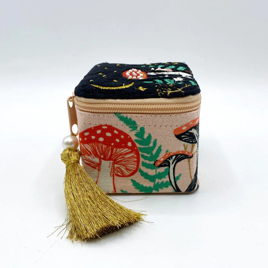 Forage Mushroom Travel Jewellery Box