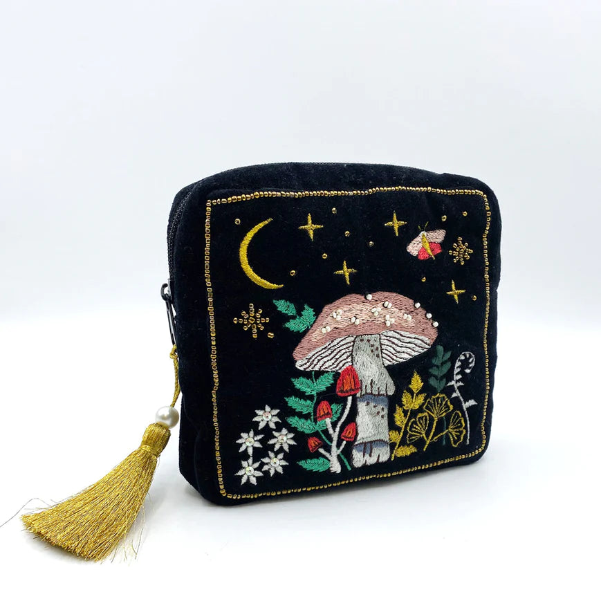 Forage Mushroom Make Up Bag
