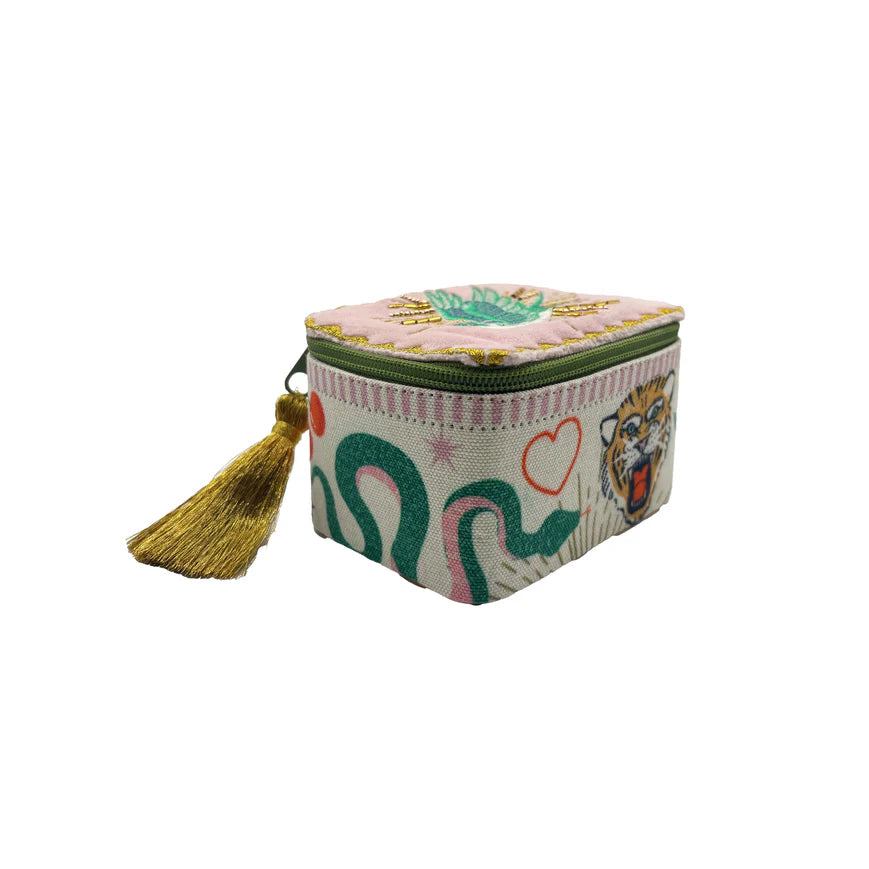 Inked Bird Travel Jewellery Box