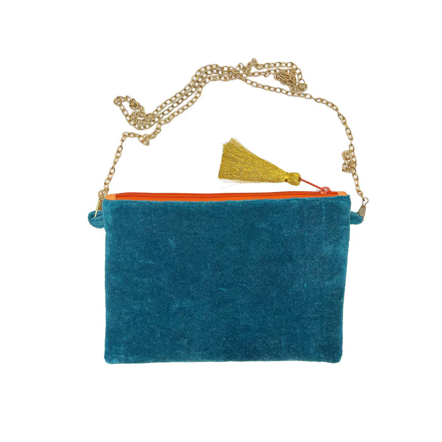 Inked Tattoo Crossbody Clutch Bag