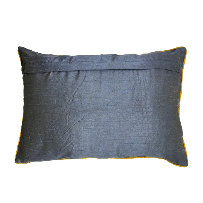 Inked Velvet Snake Cushion