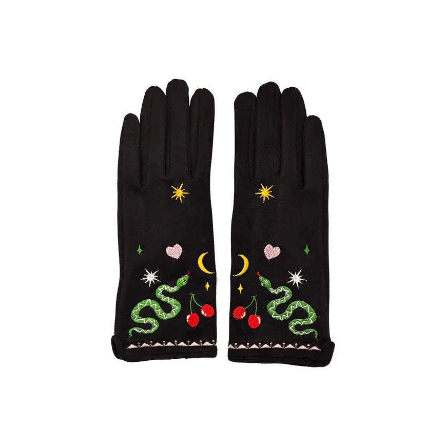 Inked Snake Gloves