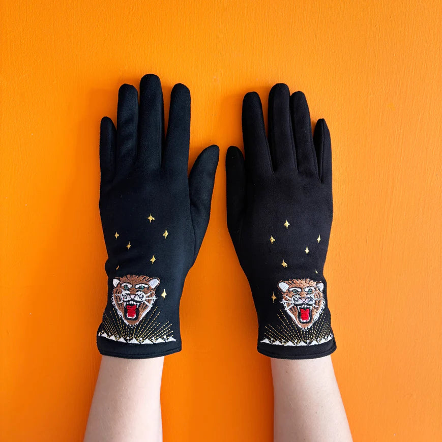Inked Tiger Gloves