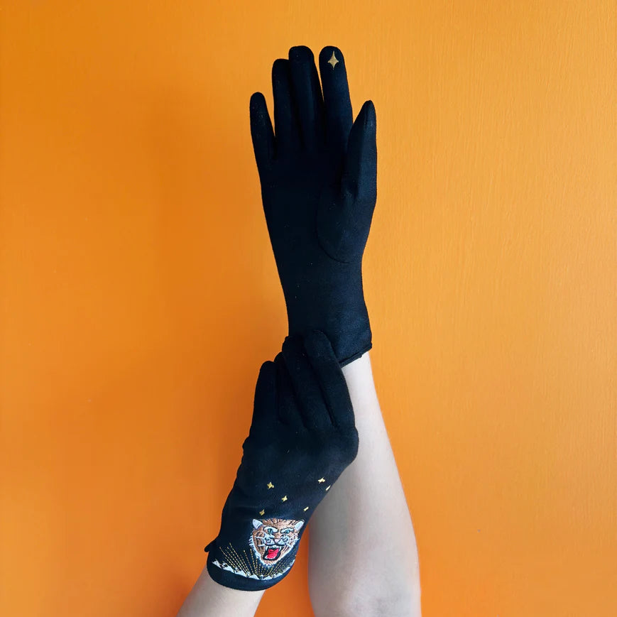 Inked Tiger Gloves