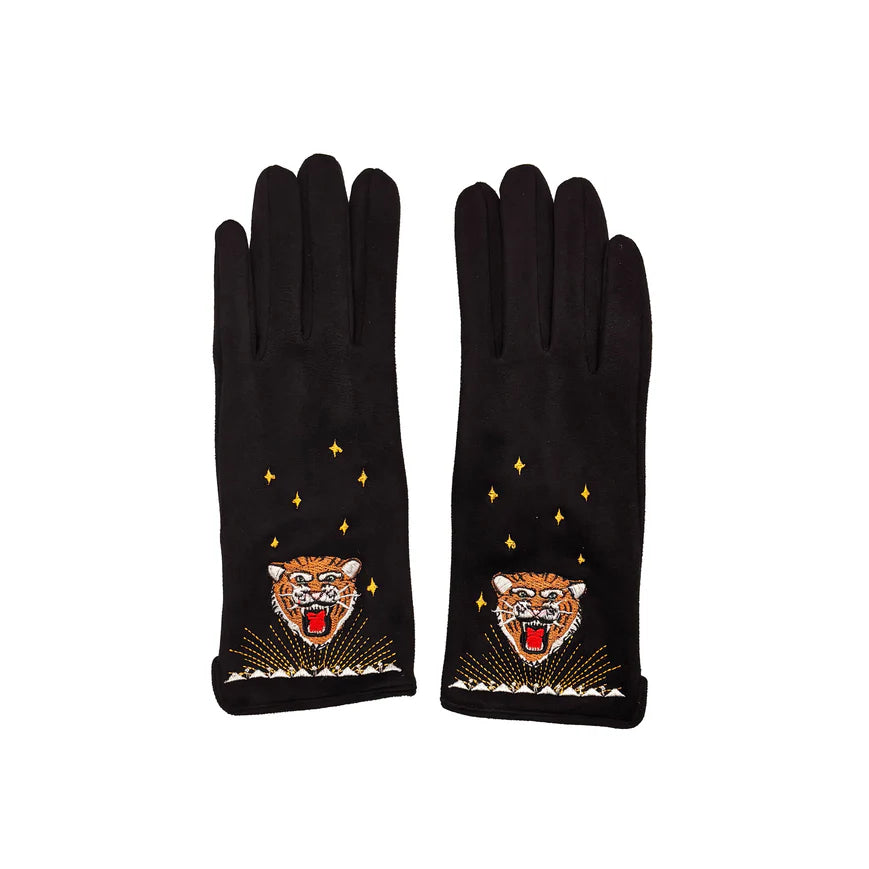 Inked Tiger Gloves
