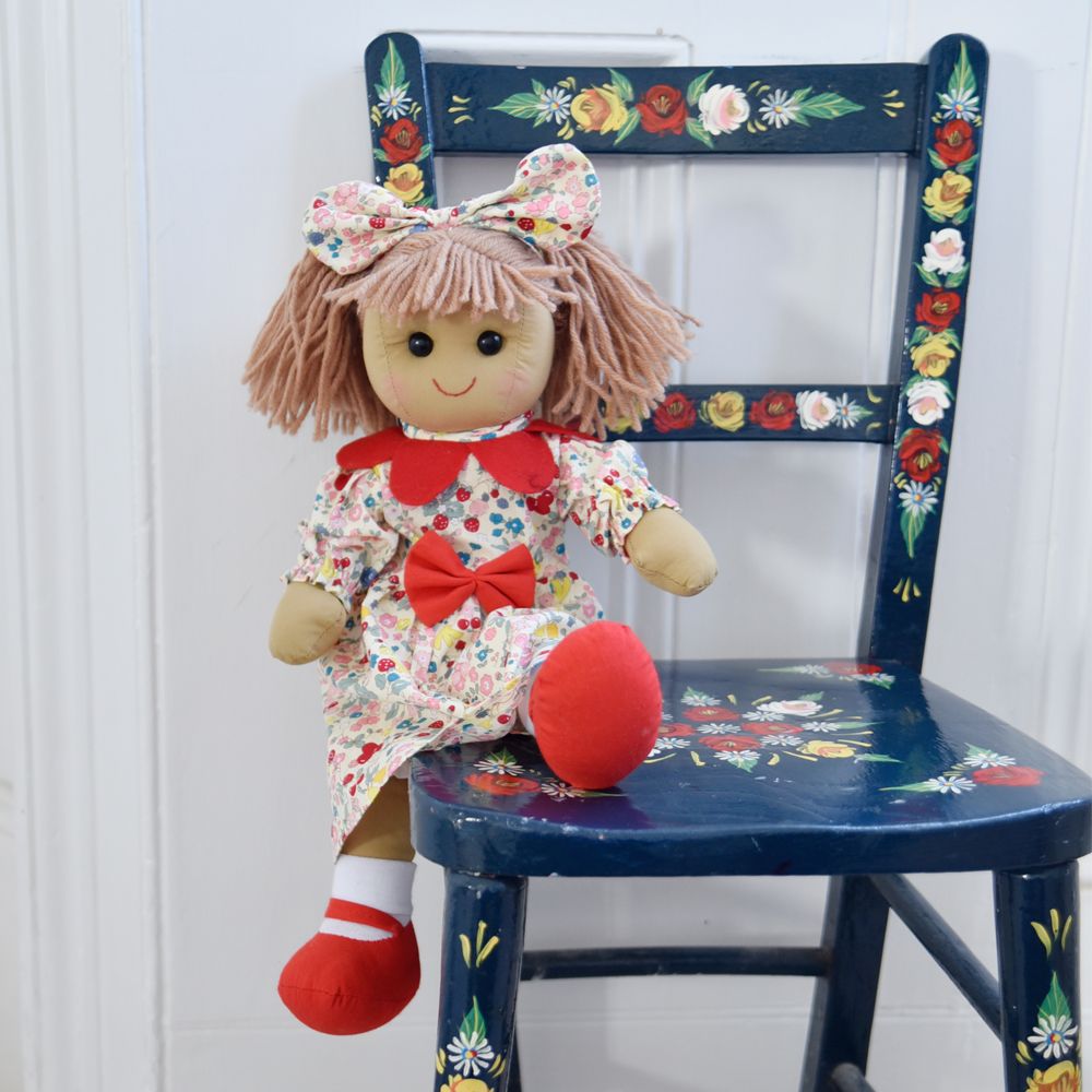 Ditsy Flower Rag Doll