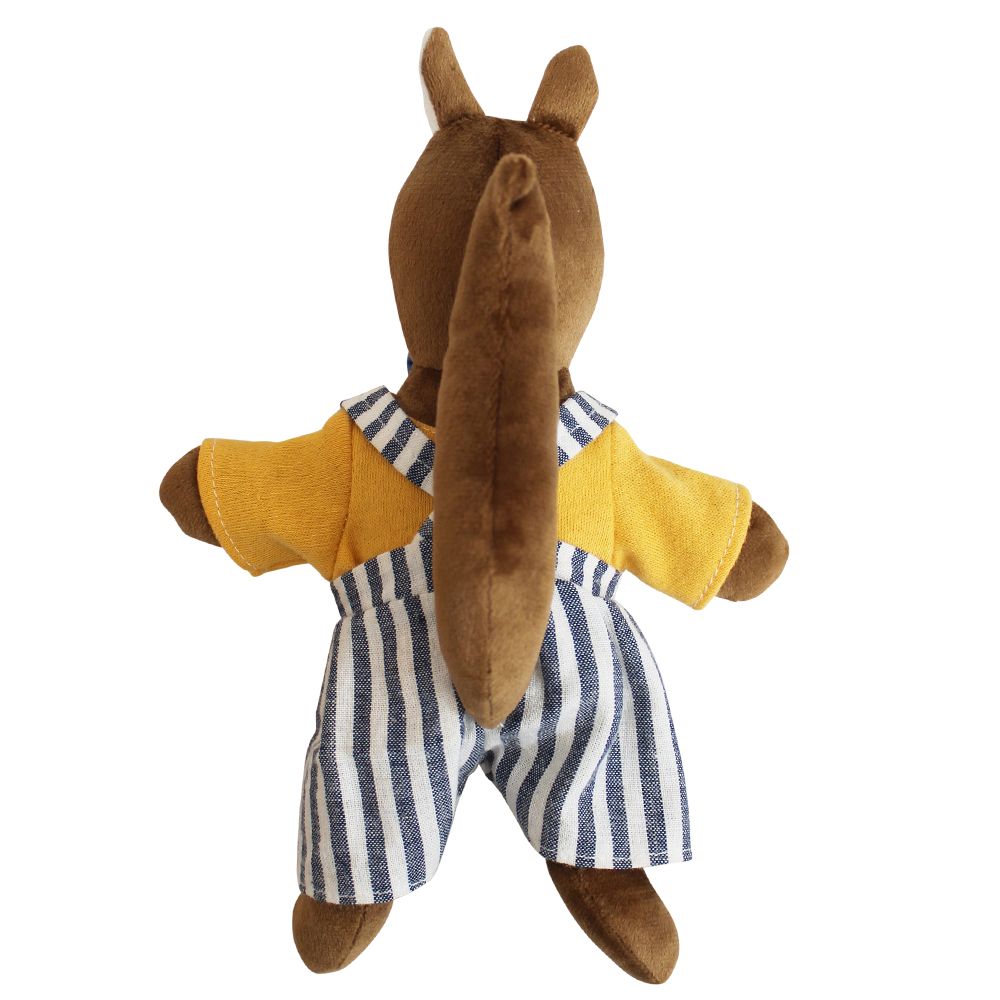 Mr Squirrel in Sycamore Leaf Sleeping Bag
