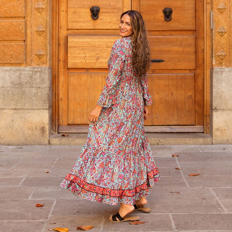 'Arianna' Floral Maxi Dress