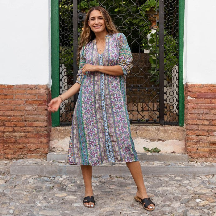 'Willow' Buttoned Shirt Dress