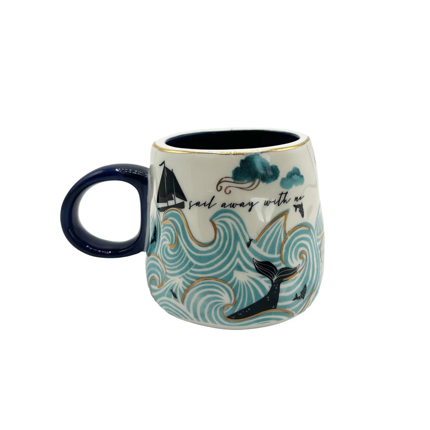 By The Sea 'Sail Away With Me' Cup