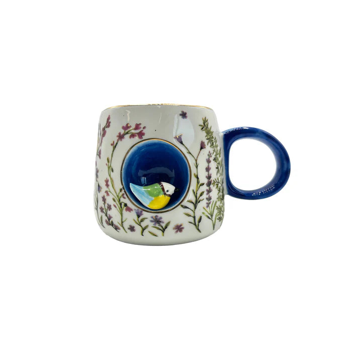 Secret Garden Blue Tit Cup