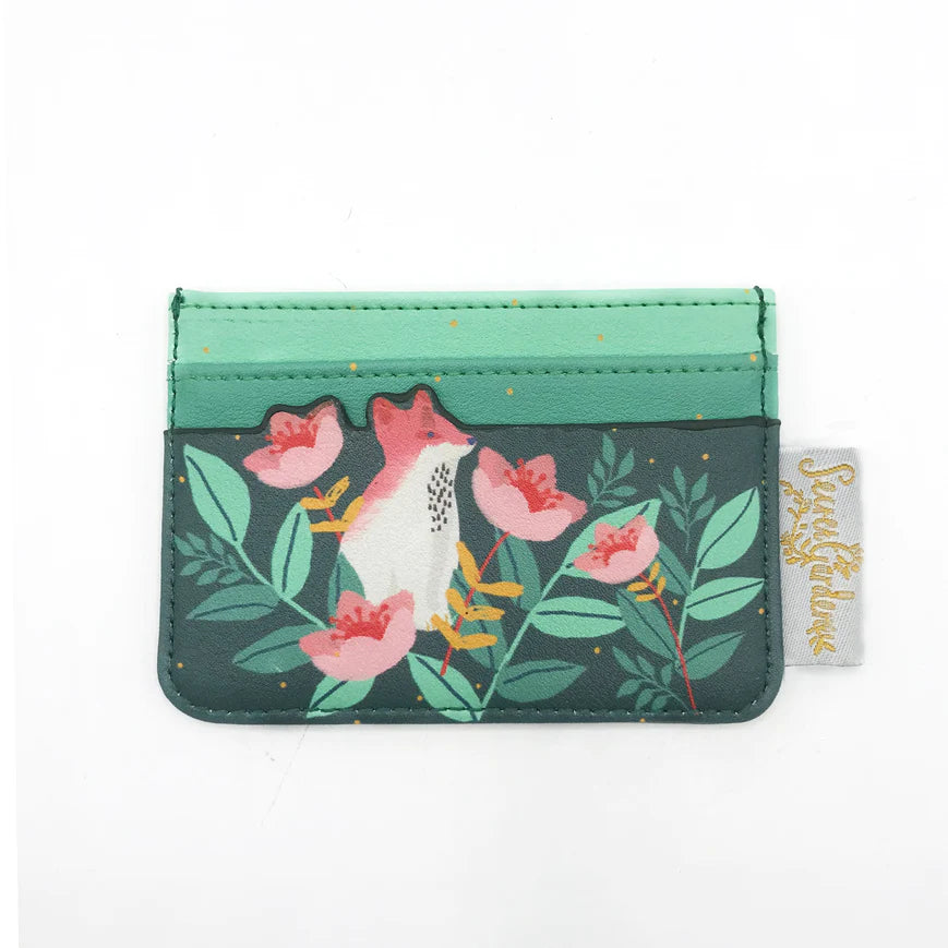 Secret Garden Fox Card Holder