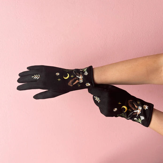 Secret Garden Owl Gloves