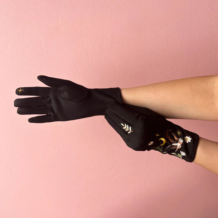Secret Garden Owl Gloves