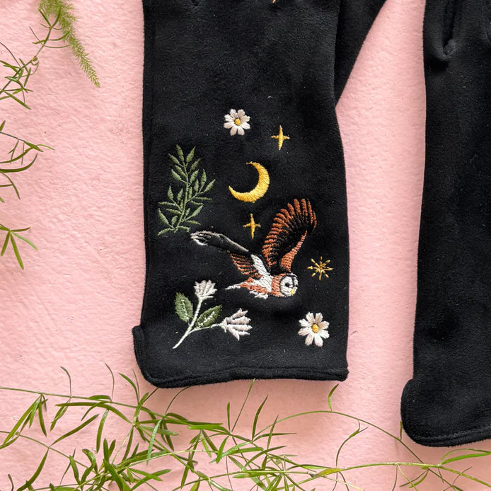 Secret Garden Owl Gloves