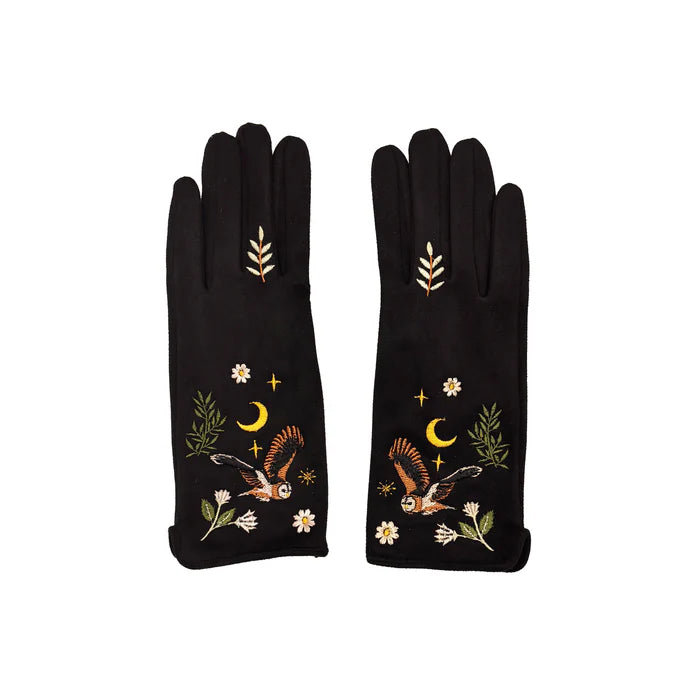 Secret Garden Owl Gloves