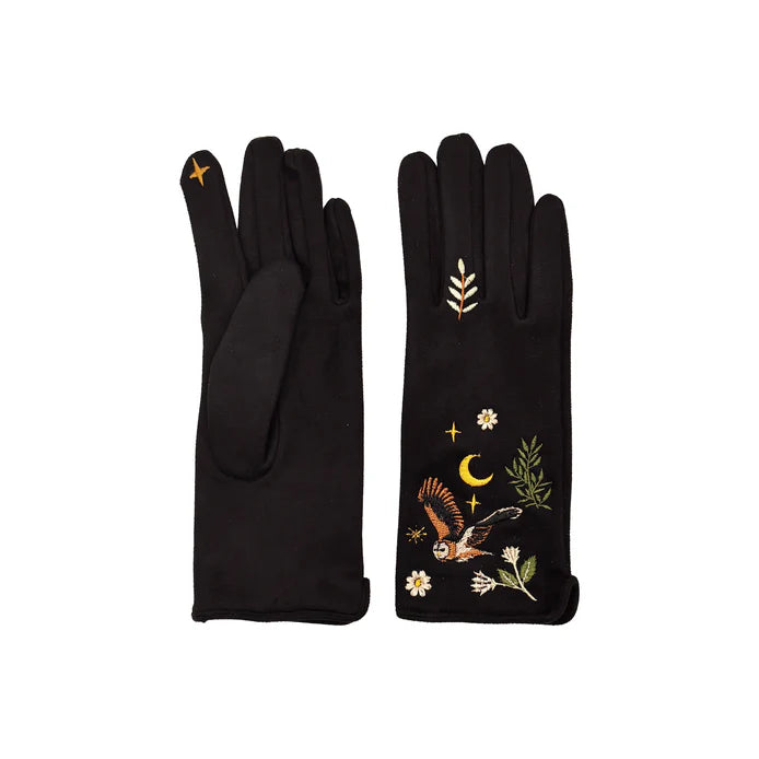 Secret Garden Owl Gloves