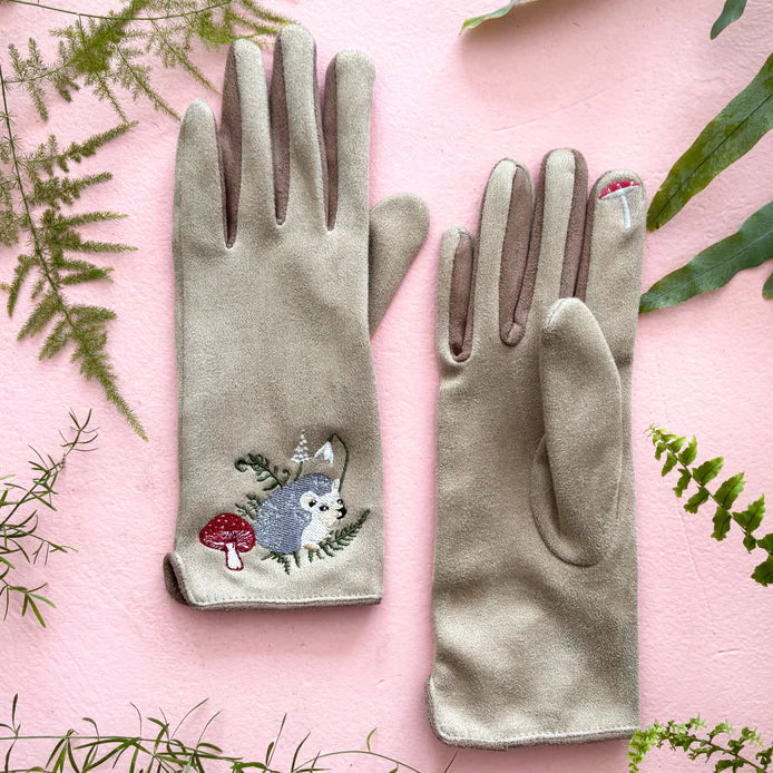 Secret Garden Hedgehog Gloves