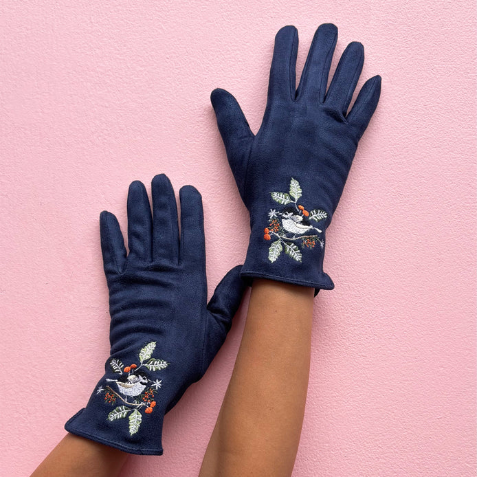 Secret Garden Cole Tit Gloves