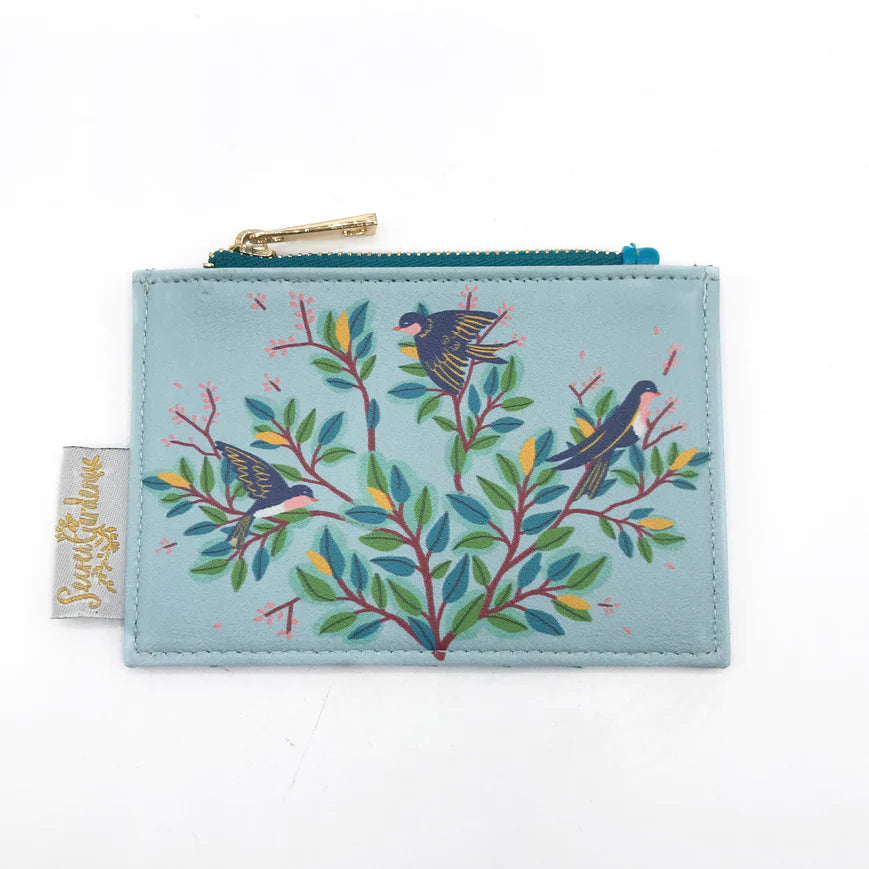 Secret Garden Bird Zip Purse