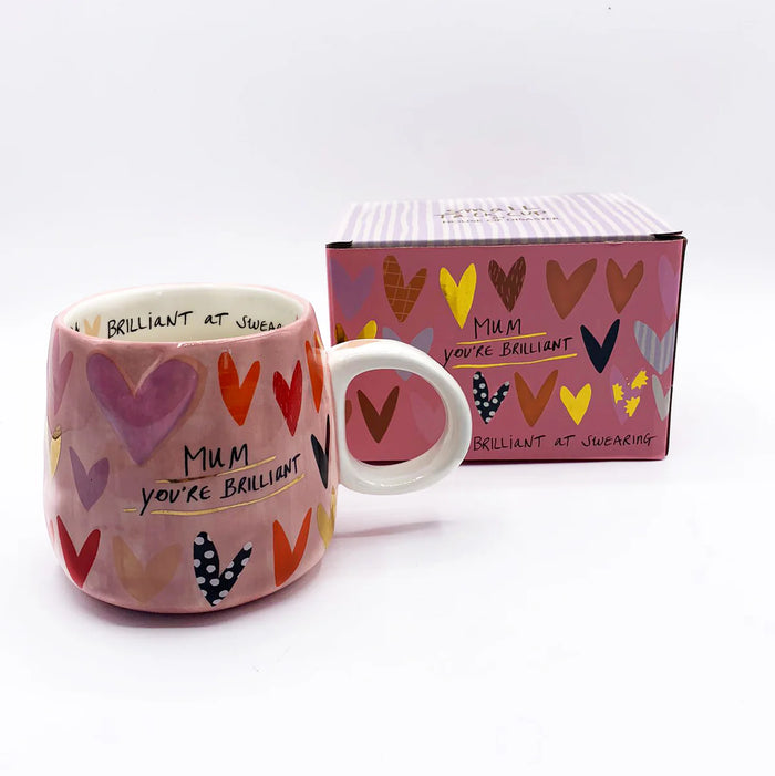 Small Talk 'Mum You're Brilliant...Brilliant At Swearing' Cup