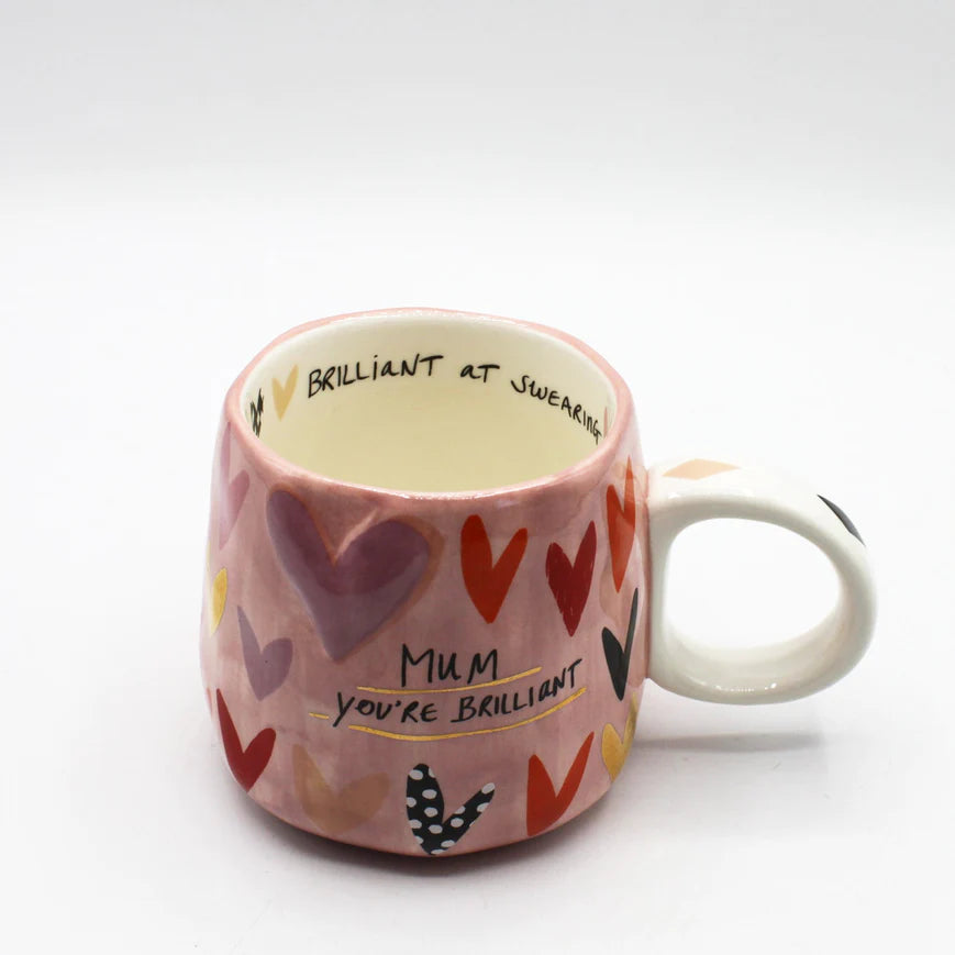 Small Talk 'Mum You're Brilliant...Brilliant At Swearing' Cup