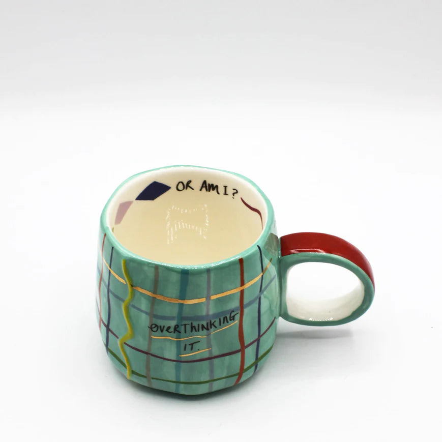 Small Talk 'Overthinking It...Or Am I?' Cup