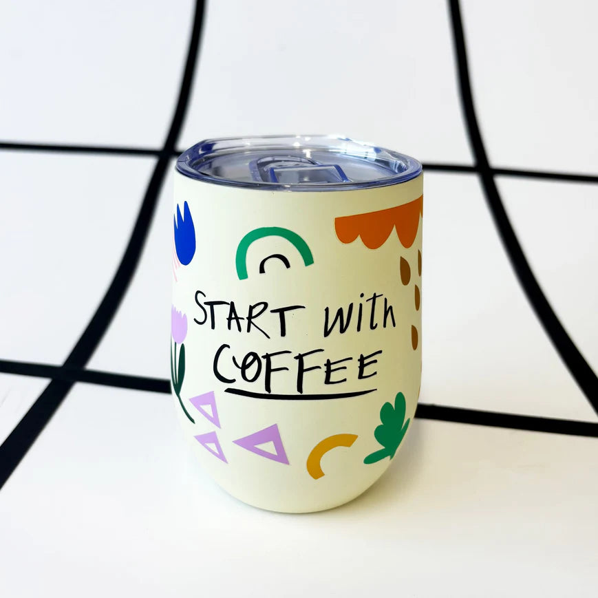 Small Talk Stainless Steel Keep Cup