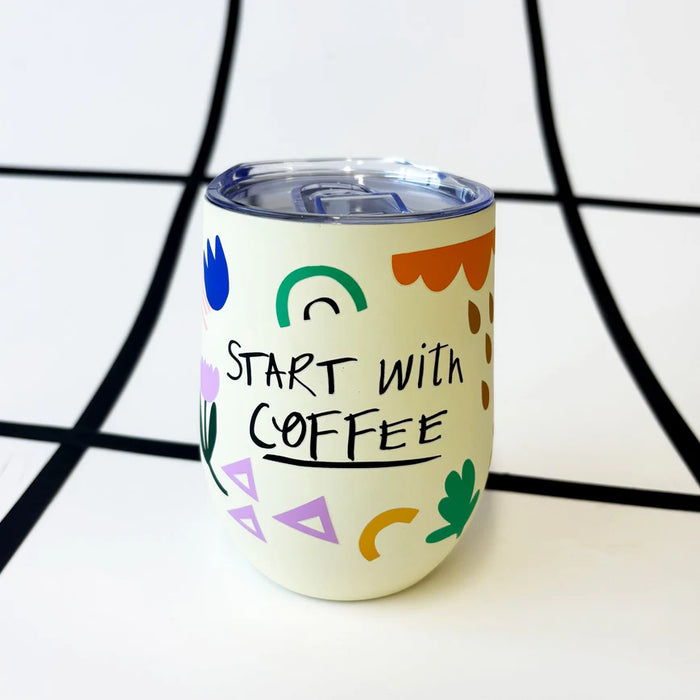 Small Talk Stainless Steel Keep Cup