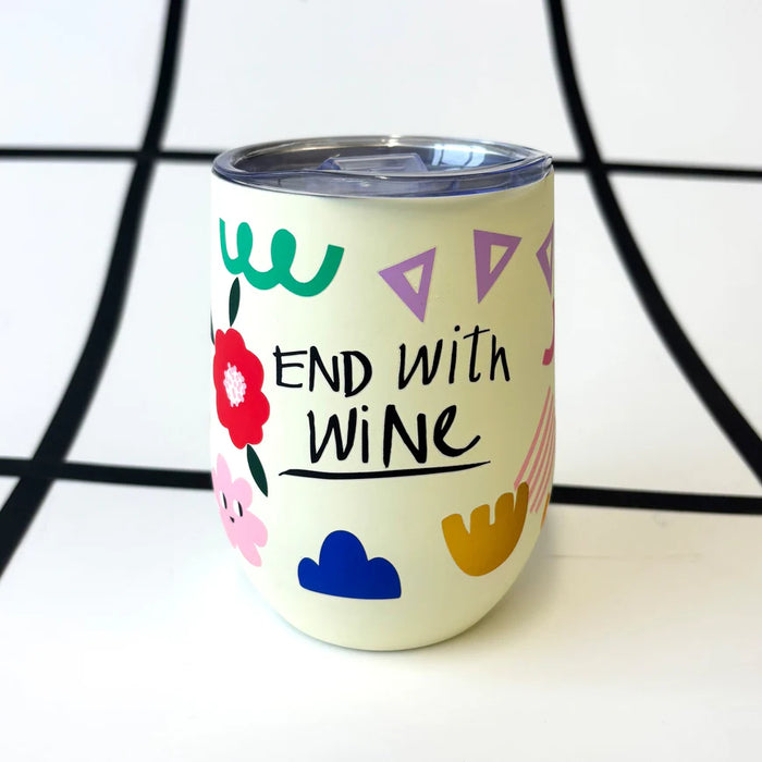 Small Talk Stainless Steel Keep Cup