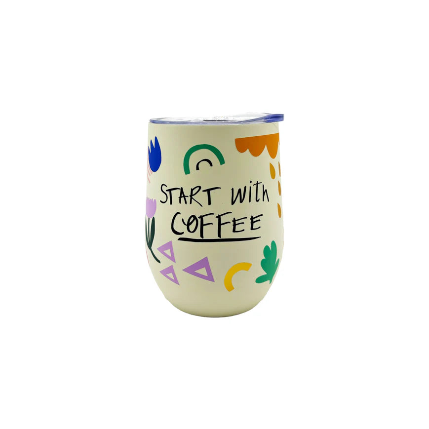 Small Talk Stainless Steel Keep Cup