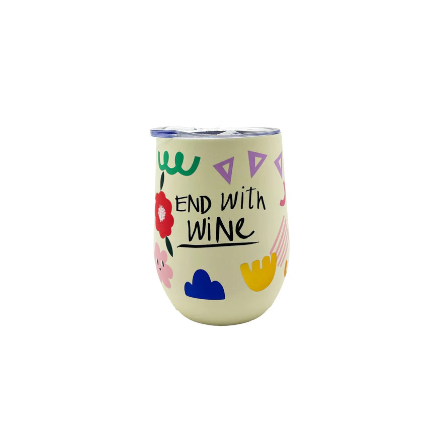 Small Talk Stainless Steel Keep Cup